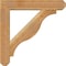 Ekena Millwork Funston Craftsman Rough Sawn Bracket w/ Offset Brace, Western Red Cedar, 6"W x 28"D x 28"H BKT0604X28X28FST04RWR - alternate 4